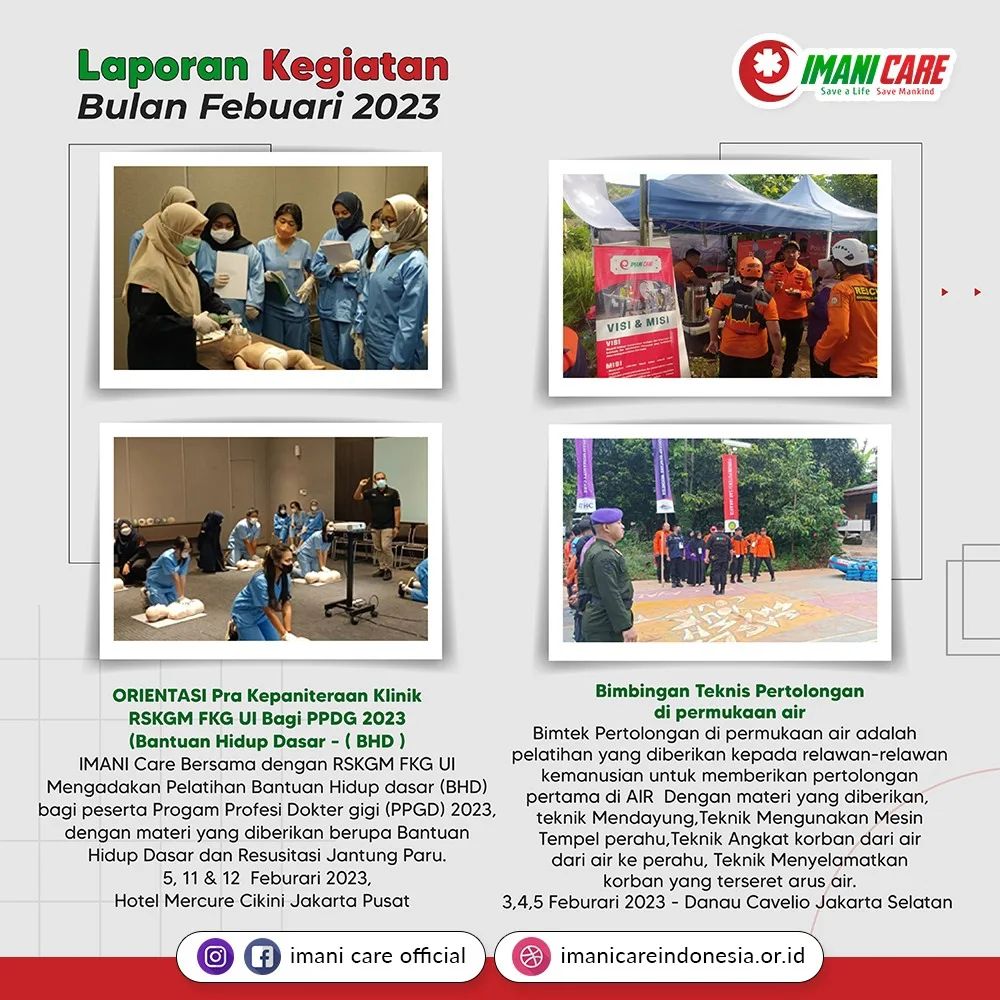 Laporan Kegiatan Bulan Februari 2023