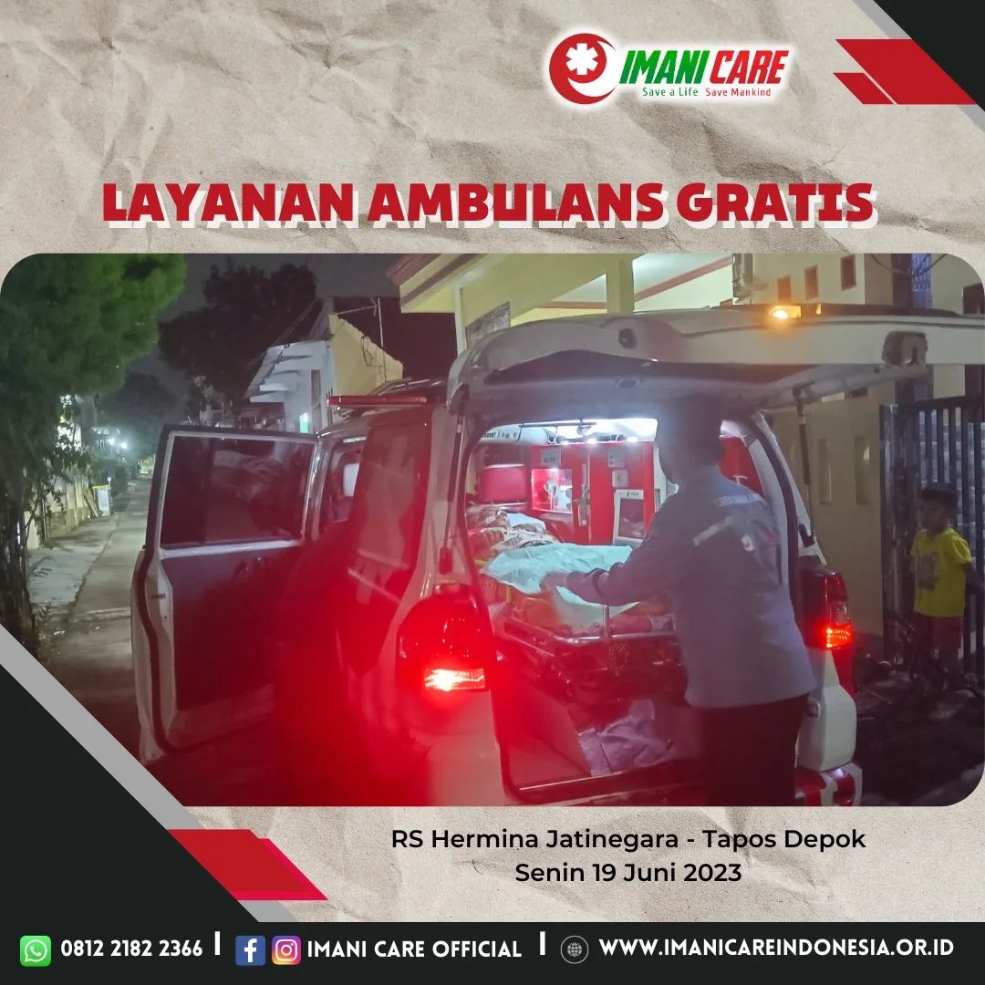 Layanan Ambulans Gratis Imani Care 7