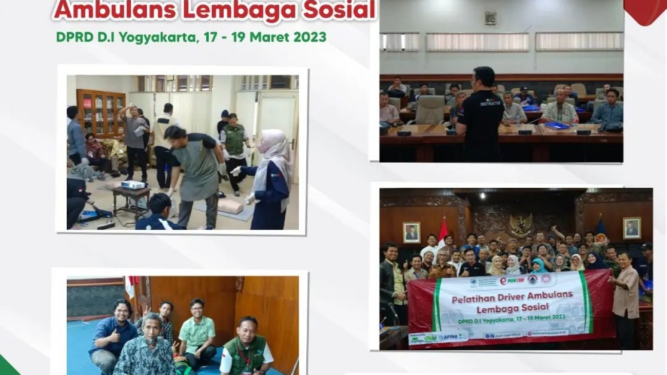 Pelatihan Driver Ambulans bagi Lembaga Sosial 2023 di Yogyakarta