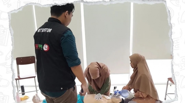 Pelatihan _Basic Life Support_ bersama Fakultas Kedokteran UHAMKA