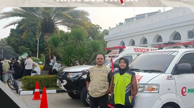 Standby Ambulans Aksi Bela Aqsa