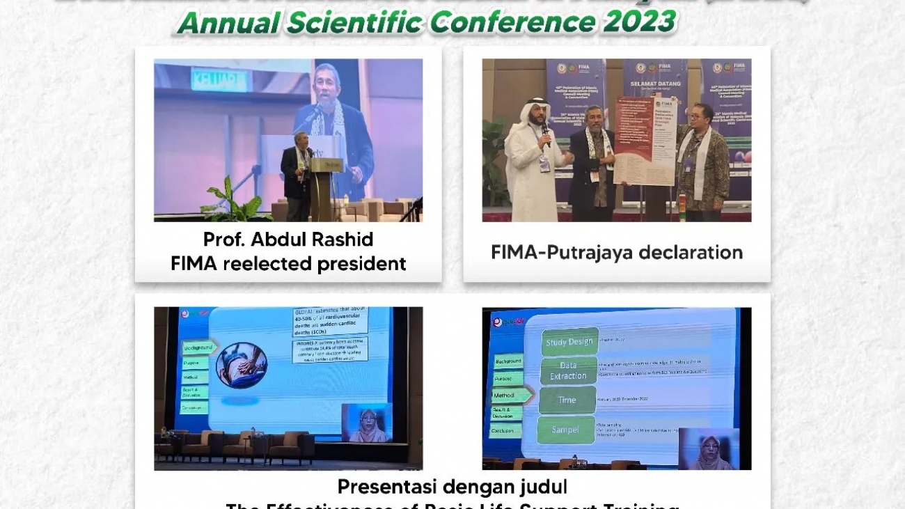 artisipasi IMANI Care di _Federation of Islamic Medical Association (FIMA)